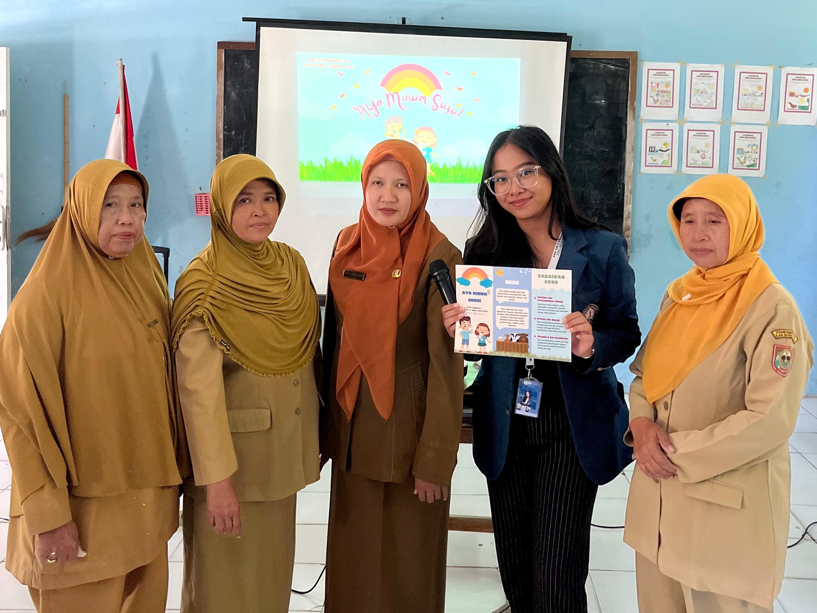 Gambar Berita Kebaikan Susu : Penyuluhan Pentingnya Produk Peternakan dalam Pertumbuhan dan Perkembangan Anak